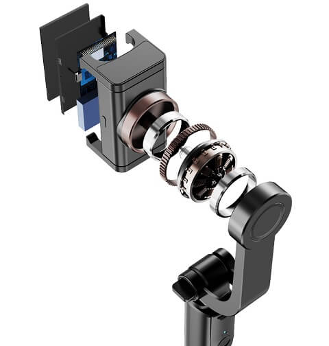 3-In-1 Gimbal Camera Stabilizer For Phone - iPhone And Android