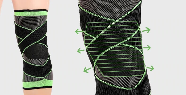 3D Adjustable Knee Compression Sleeve