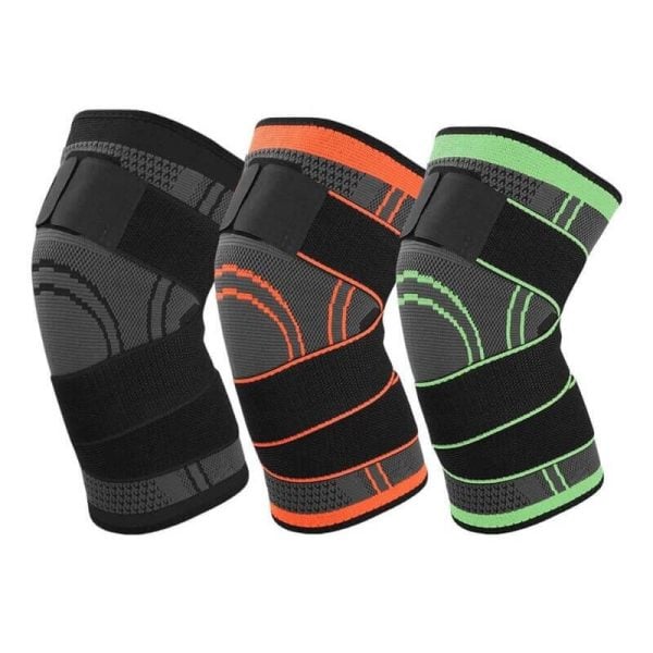 3D Adjustable Knee Support Compression Sleeve - Knee Joint Brace For Pain Relief - Image 2