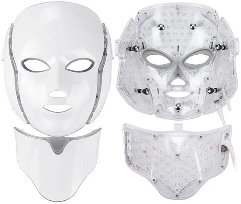 7 Colors LED Photon Light Mask For Face And Neck