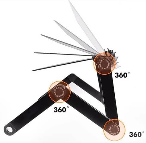 Adjustable Portable Laptop Stand For Desk And Bed