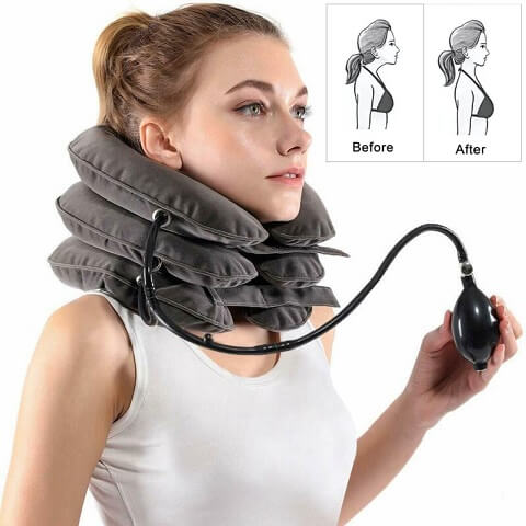 Cervical Neck Traction Stretcher Device - Neck Pain Relief
