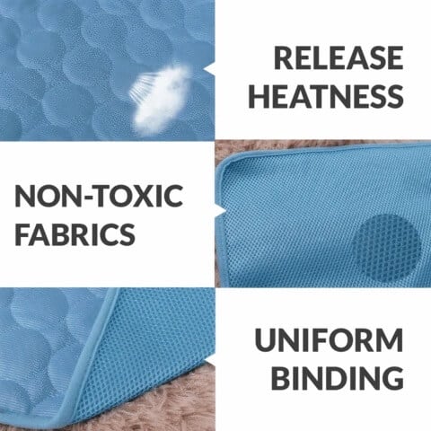 Cooling Dog Bed Mat & Cooling Pad