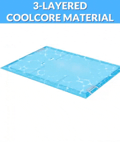 Cooling Dog Bed Mat & Cooling Pad