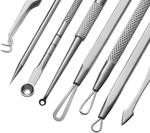 Blackhead Remover - Pimple Popper Removal Extractor Tool For Zit Popping