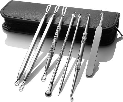 Blackhead Remover - Pimple Popper Removal Extractor Tool For Zit Popping