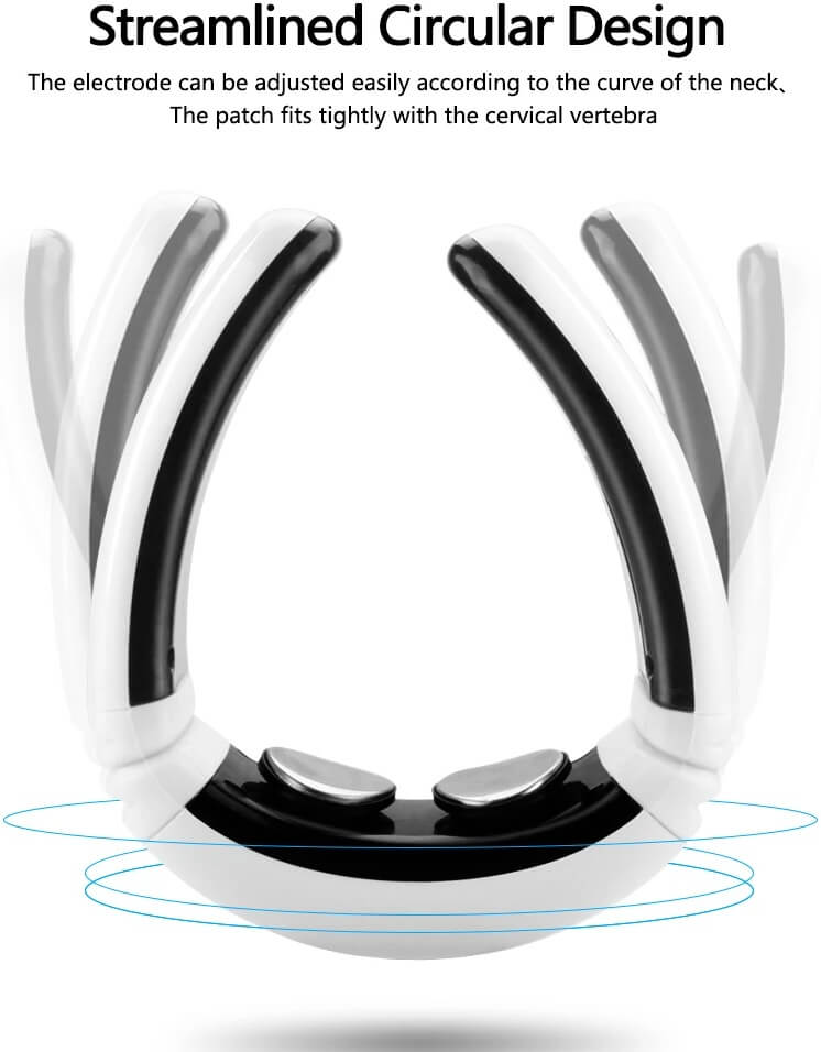 Electric Pulse Neck And Shoulder Massager