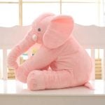 Elephant Stuffed Animal - Infant Soft Cuddly Plush Toy & Baby Cuddle Doll Pillow - Image 4