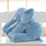 Elephant Stuffed Animal - Infant Soft Cuddly Plush Toy & Baby Cuddle Doll Pillow - Image 5