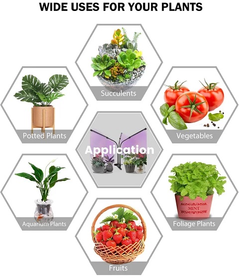 Full Spectrum LED Grow Lights For Indoor Plants