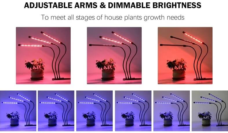 Full Spectrum LED Grow Lights For Indoor Plants