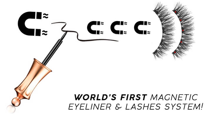 Magnetic Eyeliner And False Lashes Set