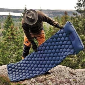 Camping Sleeping Mat & Mattress Pad For Backpacking - Inflatable & Ultralight