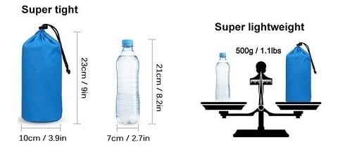 Camping Sleeping Mat & Mattress Pad For Backpacking - Inflatable & Ultralight