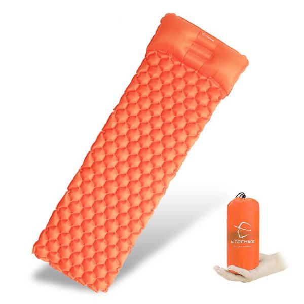 Camping Sleeping Mat & Mattress Pad For Backpacking - Inflatable & Ultralight - Image 4