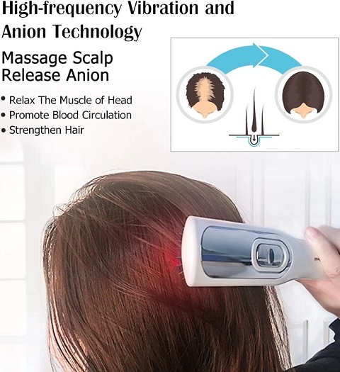 Infrared Laser Comb - Scalp Massager For Hair Growth