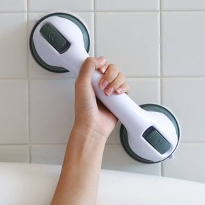 Shower Bathroom Suction Cup Safety Grab Bars For Elderly And Handicap