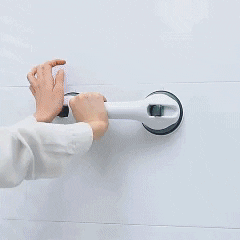 Shower Bathroom Suction Cup Safety Grab Bars For Elderly And Handicap
