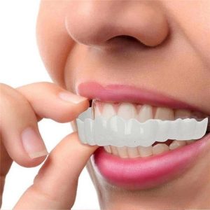 Snap On Pop On Teeth Veneers - Upper And Lower Set