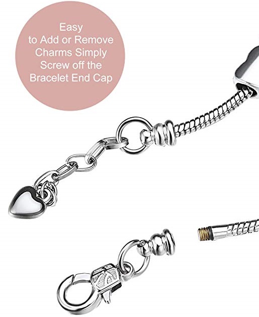 Crystal Charm Unicorn Bracelet