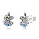 Crystal Rainbow Flying Unicorn Jewelry - Image 2