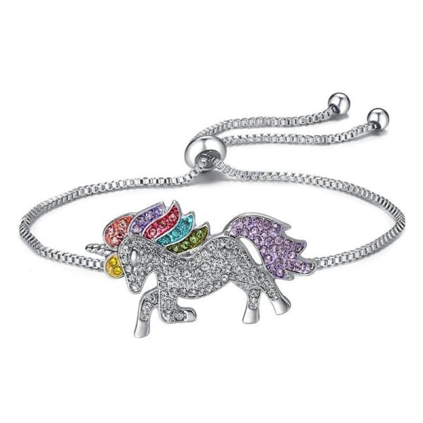 Crystal Rainbow Unicorn Jewelry - Image 2