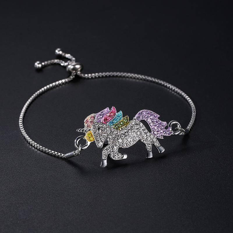 Crystal Rainbow Unicorn Jewelry
