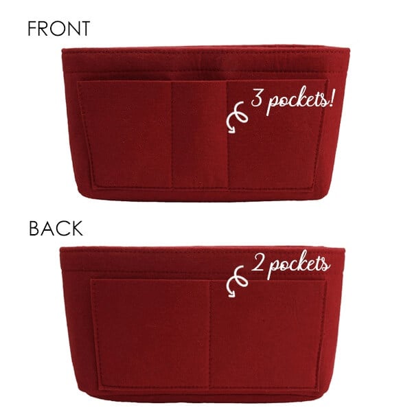 Multi-Pocket Purse Insert Organizer