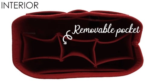 Multi-Pocket Purse Insert Organizer