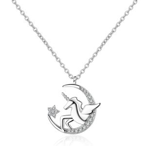 I Love You To The Moon And Back Unicorn Jewelry