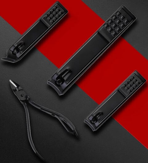 Manicure Pedicure Kit For Men And Women - 18 Pcs Nail Clipper Grooming Tool Set