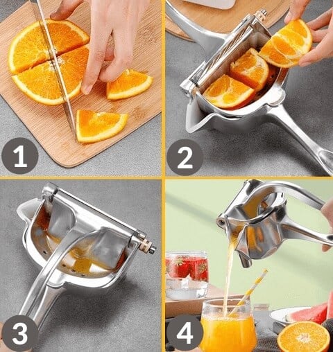 Manual Orange Citrus Lemon Fruit Hand Juicer Squeezer