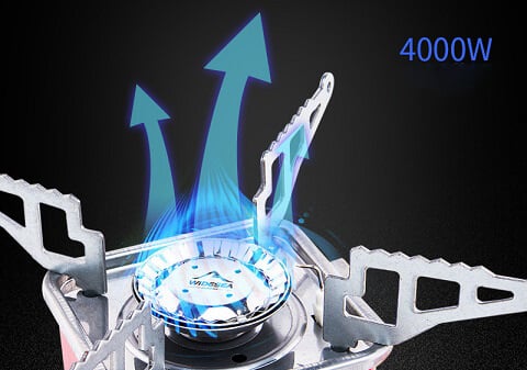 Portable Camping Cooker Gas Propane Butane Stove - Backpacking Tent Camp Stove