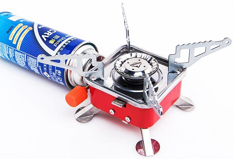 Portable Camping Cooker Gas Propane Butane Stove - Backpacking Tent Camp Stove