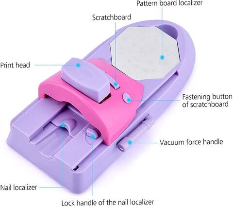 Portable Nail Art Printer Machine