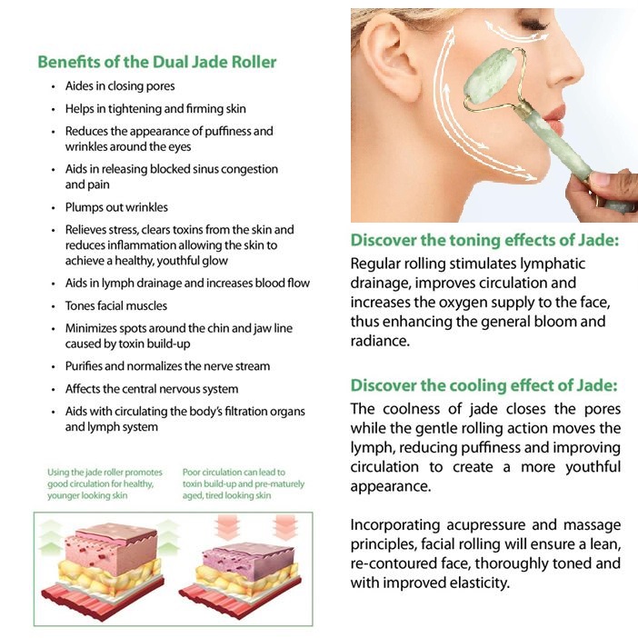 Real Jade Face Roller
