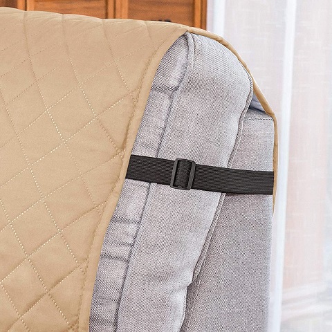 Recliner Chair Covers - Sofa Seat And Arm Covers With Pockets