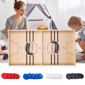 The Fast Sling Puck Board Game - For Kids And Adults