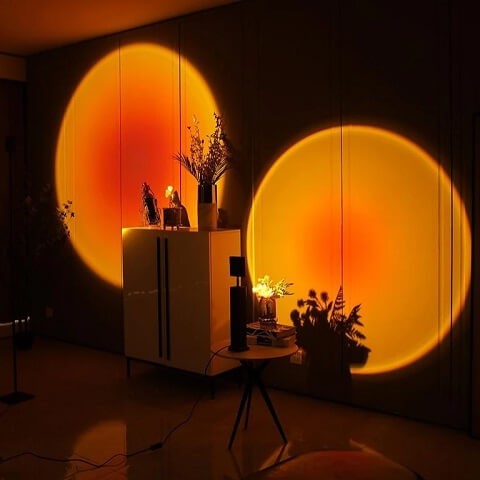 The Mellow Sunset Light Projection Lamp