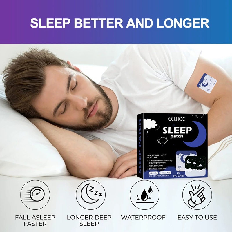 Sleep Patches For Insomnia Sleeplessness & Sleep Disturbance