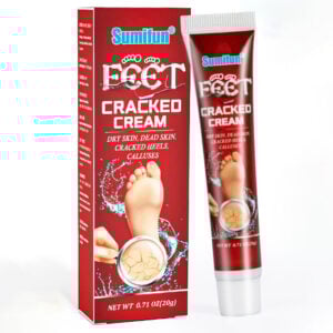 Cracked Heels Treatment Cream Extremely Dry Feet Remedy - Rescue Foot Moisturizer