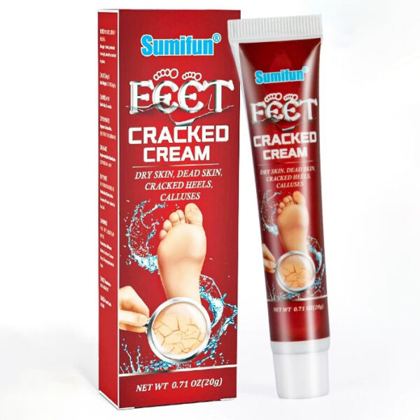 Cracked Heels Treatment Cream Extremely Dry Feet Remedy - Rescue Foot Moisturizer
