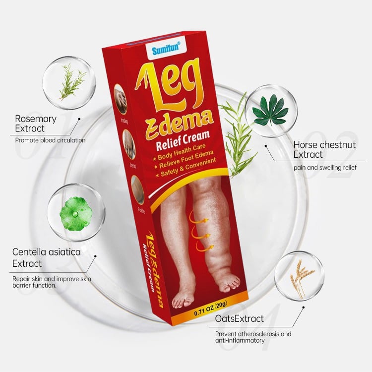 Edema & Feet Swelling Treatment - Water Retention In Swollen Legs & Puffy Ankles