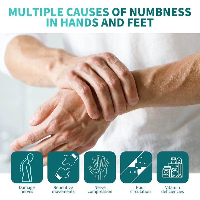 Fingers Numbness & Tingly Cream - Numb Tingling Losing Sensation In Fingertips Forefinger Toes