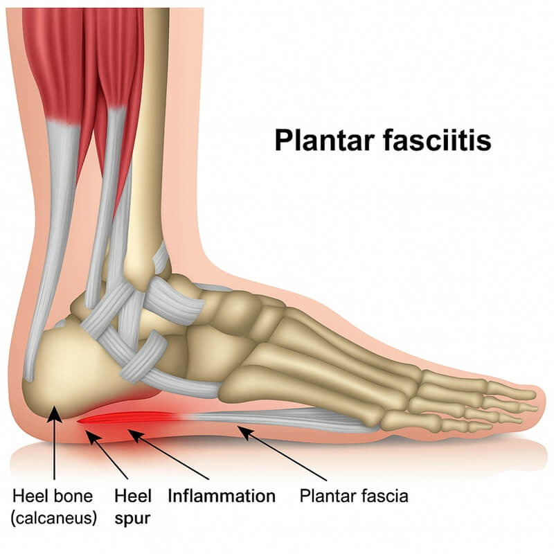 Plantar Fasciitis​ & Heel Pain Relief​ Treatment - Cure For Pain In Back Bottom Of Foot When Walking