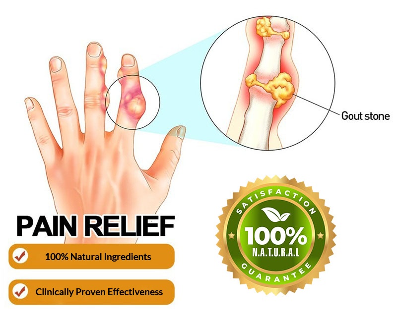 Gout & Pseudogout Disease Self Care Treatment - Foot Feet Ankle Hands Pain Relief