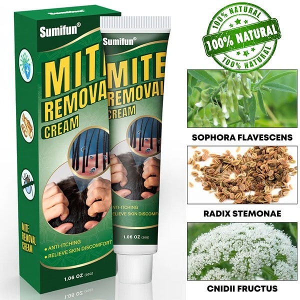 House Dust Mite Bites Allergy Scabies Rash​ Relief Treatment - Pediculosis Skin Allergic Solutions
