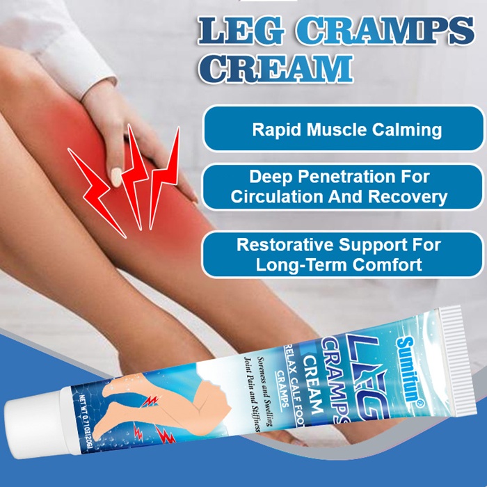 Leg Calf Muscle Thigh Cramps At Night Time Treatment - Crampy Legs & Cramping Feet