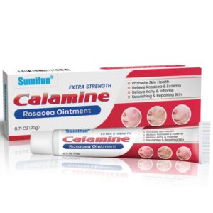 Rosacea Redness On Face Therapy - Calamine Lotion Self Care Treatment For Facial Flushing